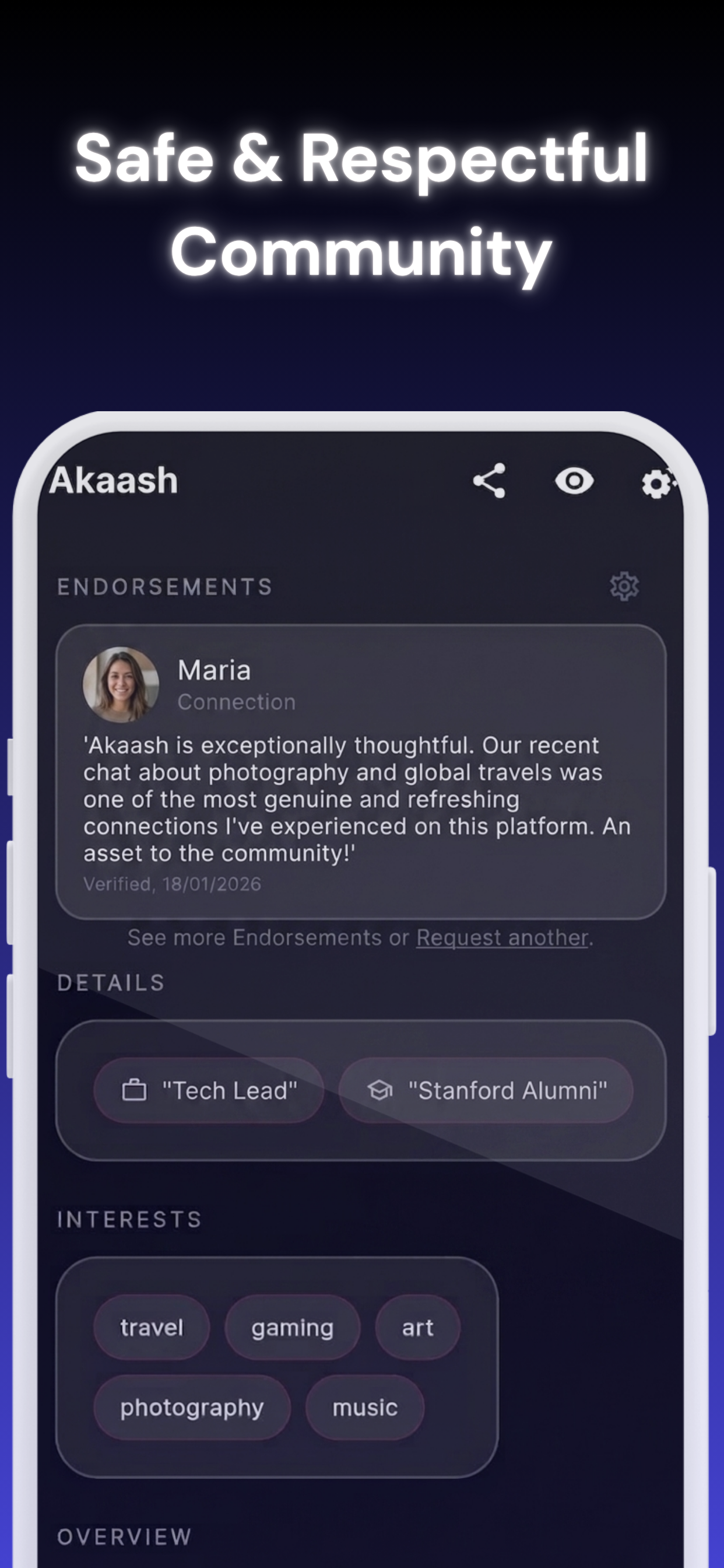 Verified Profile
